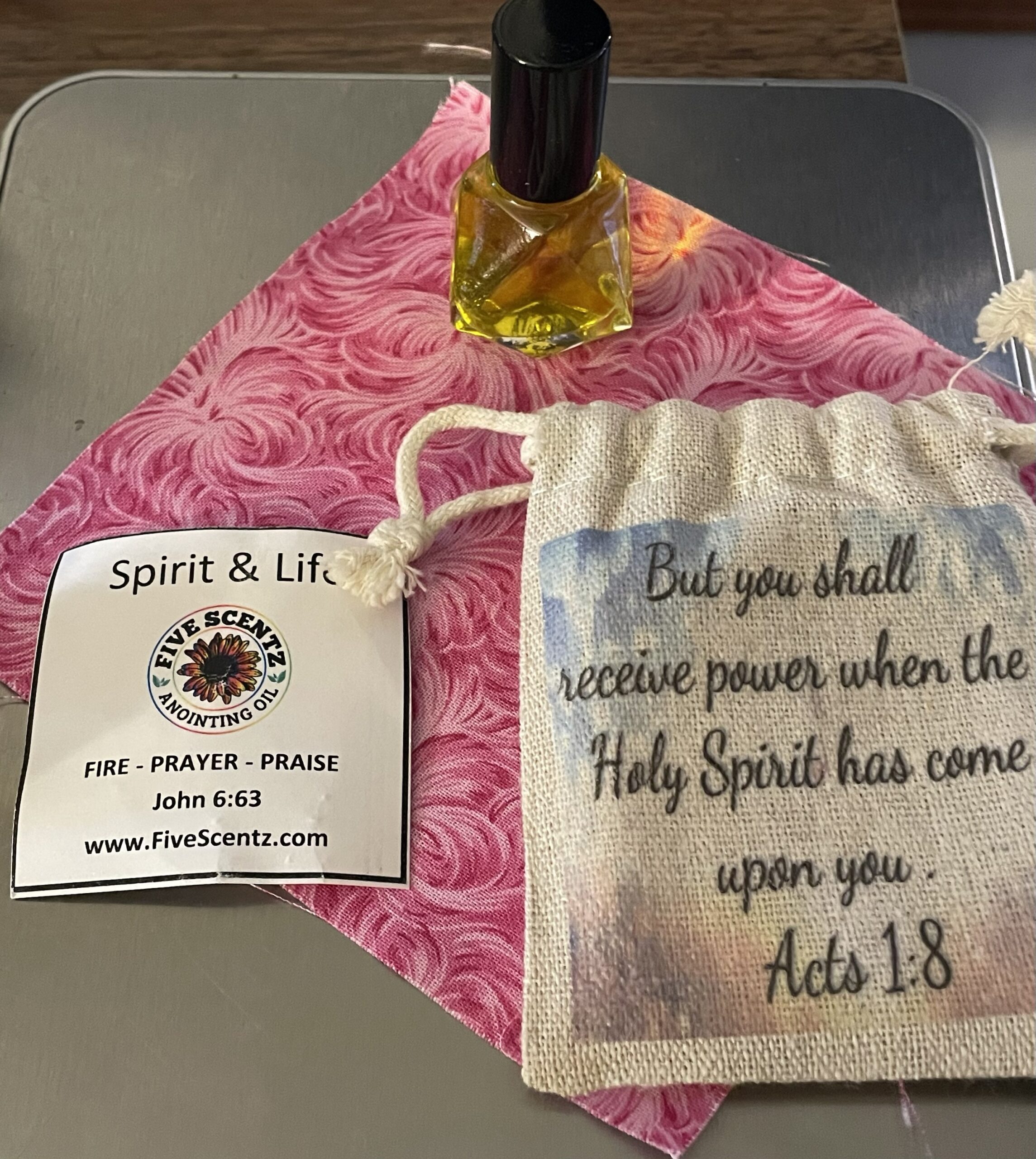Spirit & Life Anointing Oil Gift bottle